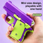 Mini 3D Gravity Printing 1911 Toy Gun | Stress Relief Fidget Toy for Kids and Adults