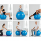 Explosion-Proof Yoga Ball with Pump