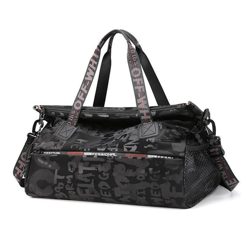 Women's Gym & Travel Bag with Wet/Dry Compartment