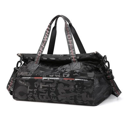 Women's Gym & Travel Bag with Wet/Dry Compartment