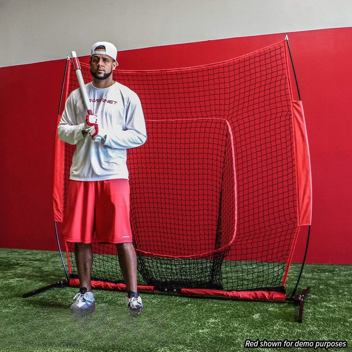 Weighted Base  Quick Setup Hitting & Throwing Net