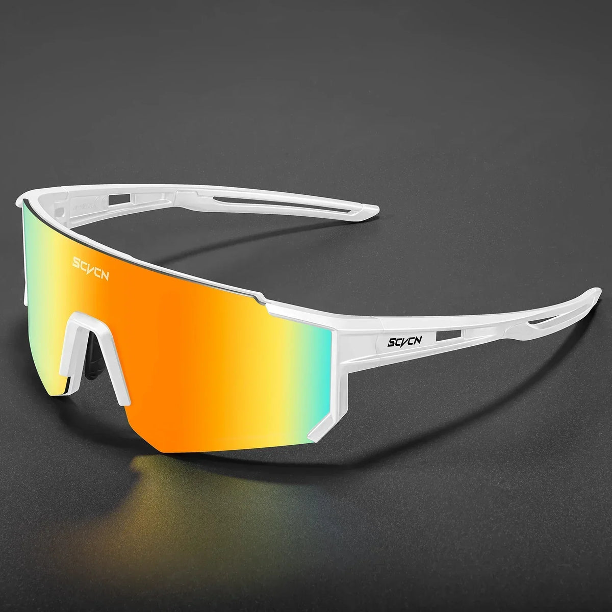 SCVCN New Cycling Sunglasses Men MTB Riding Glasses Women Outdoor Sports UV400 Running Hiking Sunglasses Bike Bicycle Eyewear