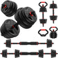 5-in-1 Adjustable Free Weights Set: Dumbbell & Kettlebell