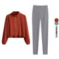 Women’s 2-Piece Yoga Set: Zip Jacket & High Waist Leggings