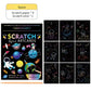 Magic Rainbow Scratch Art Painting Paper Kit | Kids DIY Educational Toy