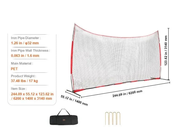 Practice Net Perfect Your Swing  Safeguard Your Yard