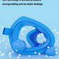 Full Face Snorkel Mask 180° Panoramic View Dry Top Snorkel Anti-Fog Leak-Proof Safe Breathing Swimming Diving Gear for Adults
