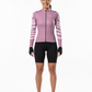 Women's Thermal Fleece Cycling Jersey Long Sleeve Winter Top
