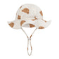 Baby Cotton Bucket Hat | Unisex Sun Protection Hat for Infants 3-12 Months