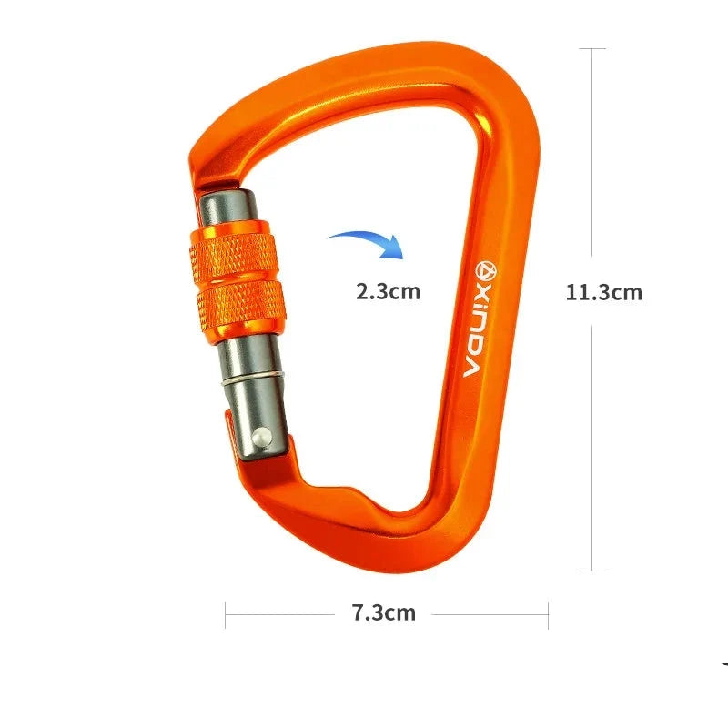 High-Strength Aluminum Carabiner: Perfect for Outdoor Enthusiasts