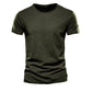 Men's Soft Cotton Casual Slim Fit Summer T-Shirt