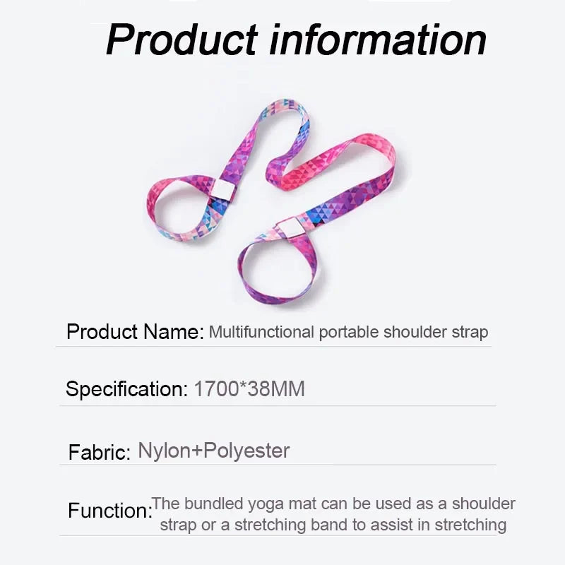 Elastic Stretching Strap for Yoga, Pilates & Ballet