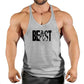 Men's Cotton Gym Tank Top Sleeveless Vest