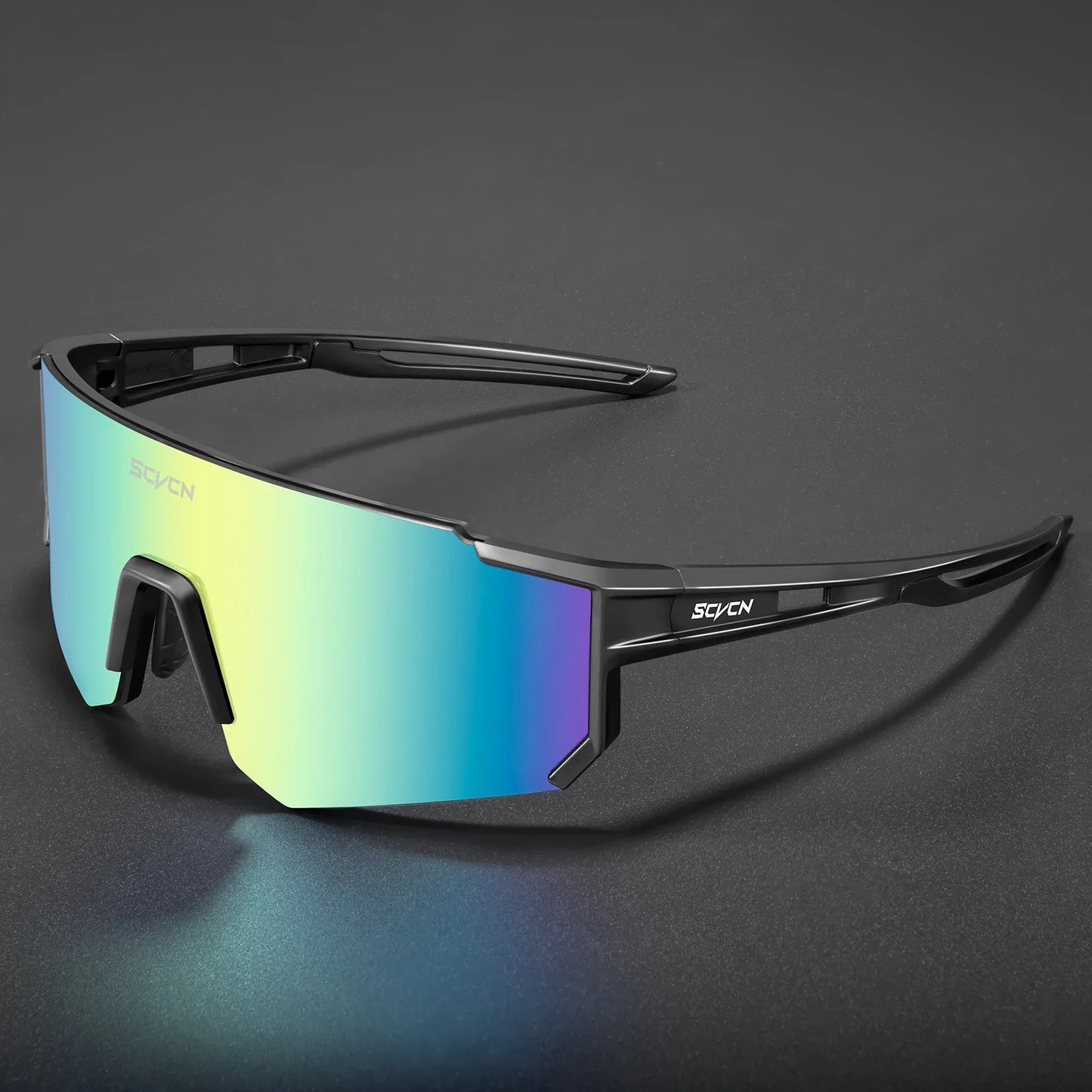 SCVCN New Photochromic Night Riding Glasses Outdoor Sport UV400 Travel Camping Sunglasses Men Women MTB Bike Cycling Glasses