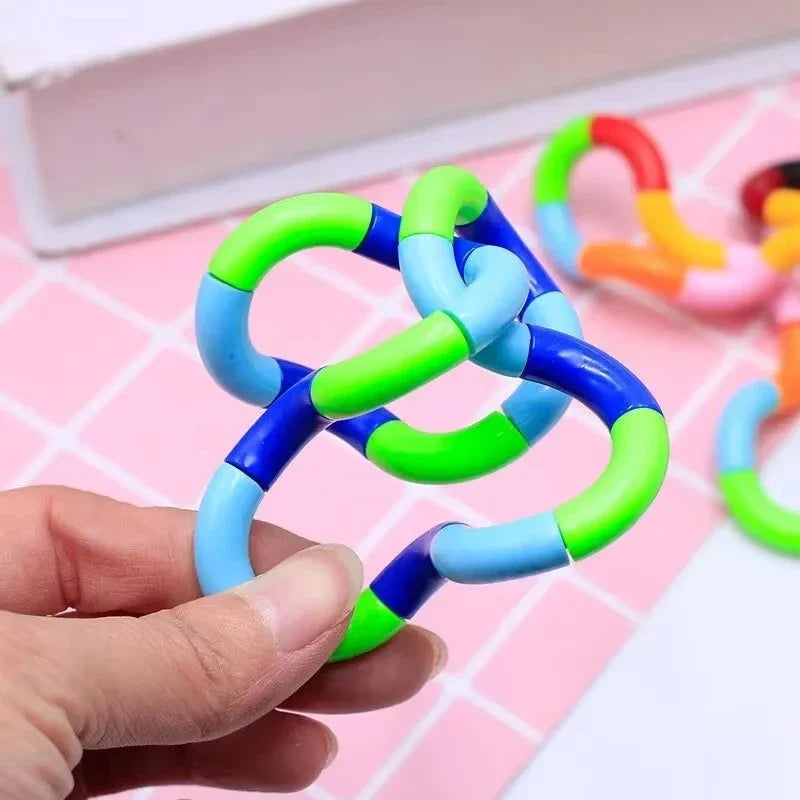 Twist Music Puzzle Toys | Fun Deformation Rope Knot Stress Relief for Kids and Adults