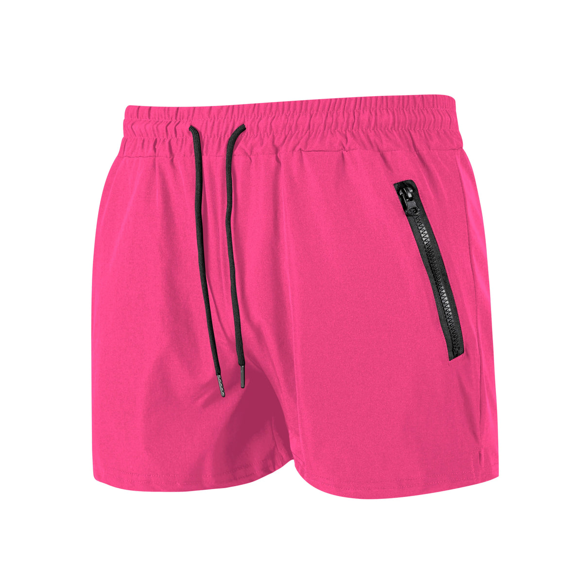 Men’s Quick-Dry Swim & Gym Shorts with Zipper Pockets