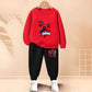 Kids Cartoon Pullover & Sweatpants Set for Spring/Fall
