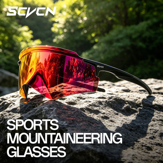 SCVCN Hot Eagle Beak Fashion Sunglasses Outdoor Cycling Climbing Glasses UV400 for Men Road Bike Women Sports Hiking Eyewear