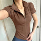 Breathable Supportive Workout Shirts for Women