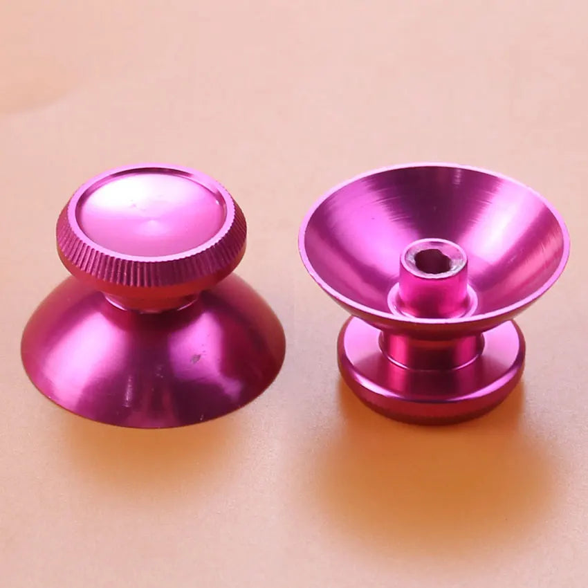 2PCS Colorful Aluminum Thumbstick Joystick Caps for Xbox 360 Controller