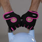 VBOSi Breathable Half Finger Gloves for Gym Exercise Cycling with Anti-slip Dots