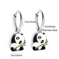 LUXUSTEEL Animal Hoop Earrings | Stainless Steel Drop Earrings for Women