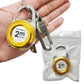 2M Keychain Tape Measure | Portable Mini Measuring Ruler for DIY and Home Use