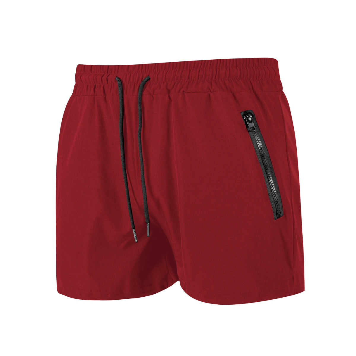 Men’s Quick-Dry Swim & Gym Shorts with Zipper Pockets
