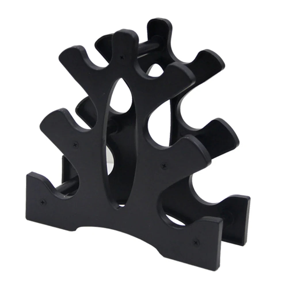 3-Tier Compact Dumbbell Rack for Home Gym Storage