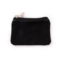 Solid Color Canvas Zipper Coin Purse | Mini Money Pouch for Women Men