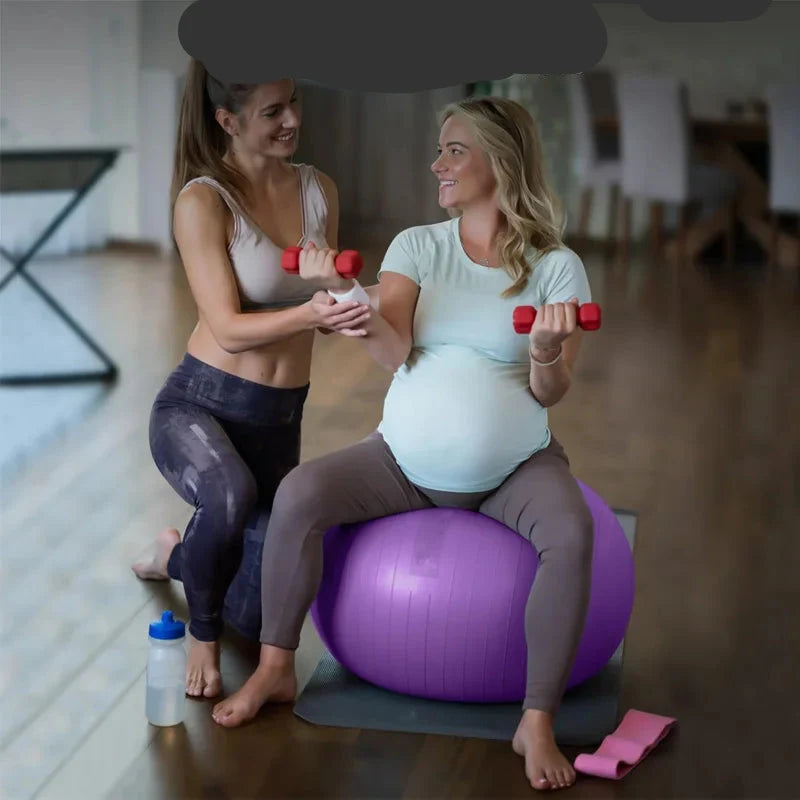 65/75/ Balance Ball Yoga Pilates Anti-burst Yoga Ball Prenatal Exercise