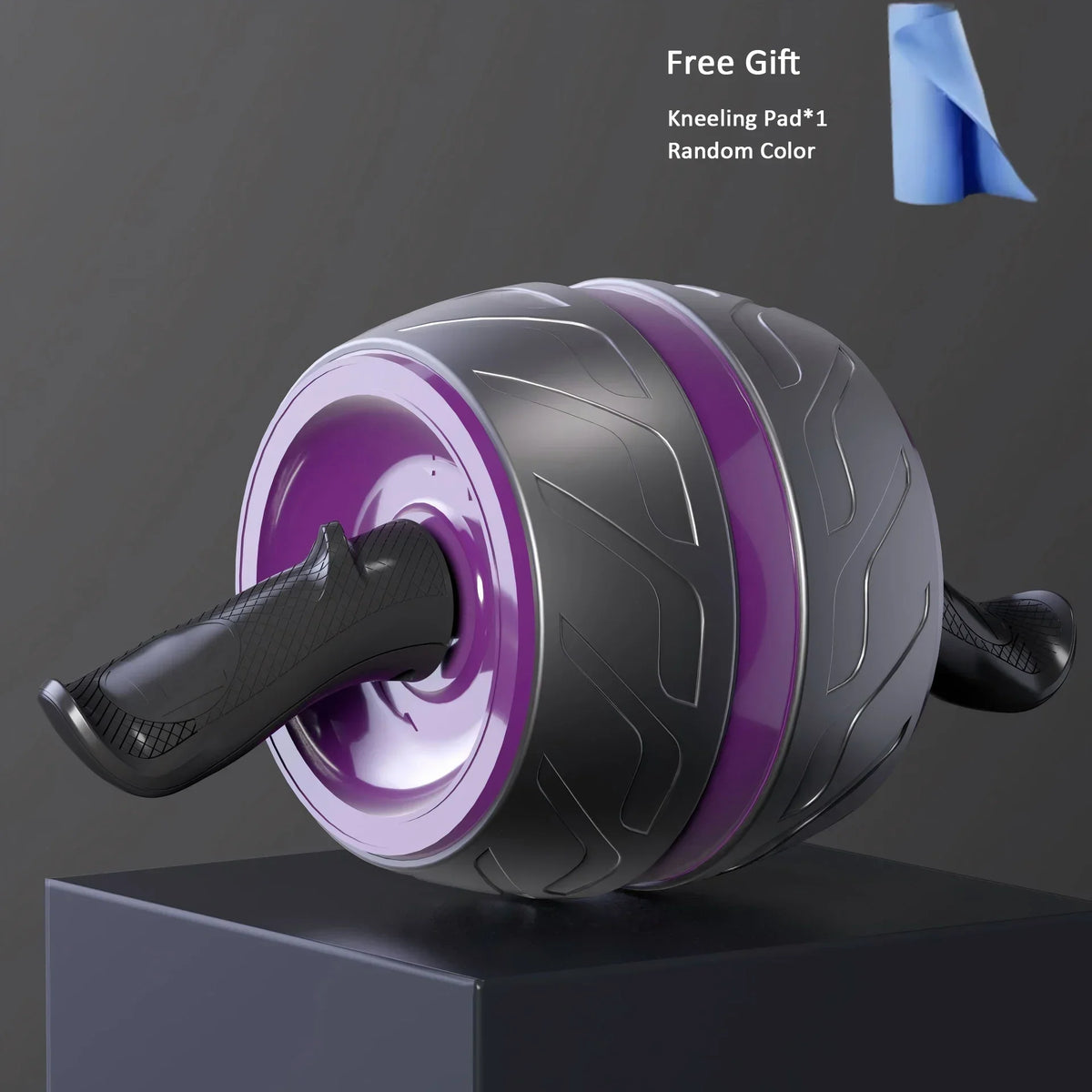 Ab Roller with Knee Pad for Home Core & Belly Workout