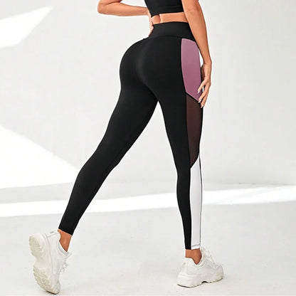 Feel Confident  Look Fabulous  Mesh Detail Leggings