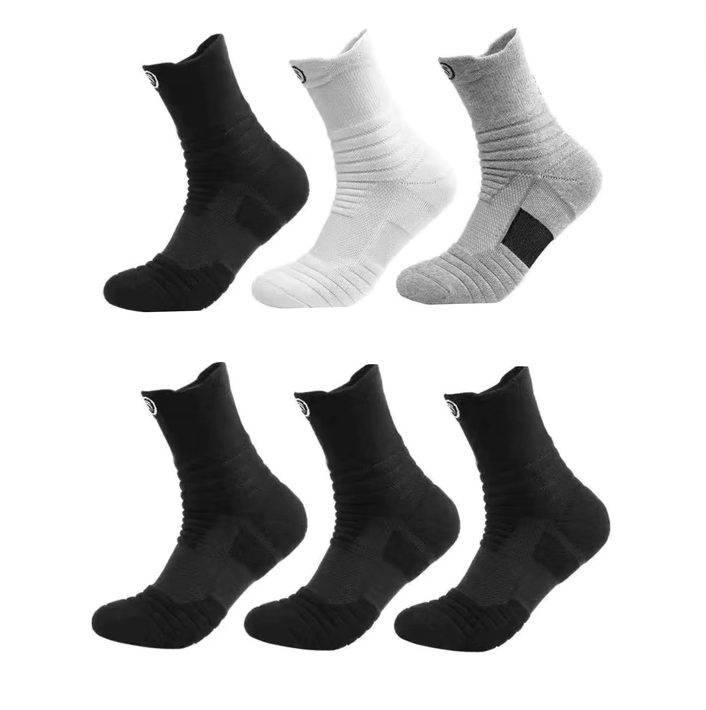 Men’s Breathable Sports Socks – Athletic Performance Socks