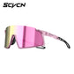 SCVCN Men Women Outdoor Sports Photochromic Running Casual Goggles MTB Bike Glasses UV400 Hiking Eyewear Cycling Sunglasses
