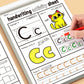 Fun Activity Copybook | English Letter Handwriting Exercise Book for Kids