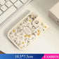 Creative 5 Card Pocket PU Leather Mini Wallet with RFID Blocking and Floral Print | Slim ID Card Holder