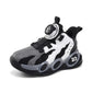 Fashion Basketball Shoes for Kids High-top PU Leather Sports Shoes Children Casual Shoes Boys Girls Comfortable Gym Trainers New