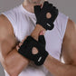 VBOSi Breathable Half Finger Gloves for Gym Exercise Cycling with Anti-slip Dots