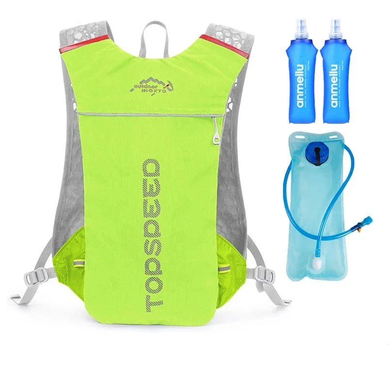 5L Trail Running Hydration Vest with 500ml Soft Flasks