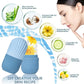 Silicone Ice Roller Massager for Face, Eyes - Natural Skin Care, Cooling and Eliminating Eye Bags, Reusable and Soothing