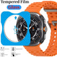 Tempered Glass Film Quick Pasting For Samsung Galaxy Watch 8/7/6/5/4 40mm 44mm Ultra 47mm Protective Screen Film Watch 8 Classic