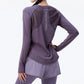 Women’s Loose Fit Long Sleeve Yoga T-Shirt