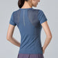 Reflective Quick Dry Yoga T Shirt for Women