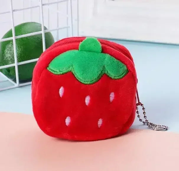 Cartoon Cute Pig Animal Coin Purse | Kawaii Soft Plush Zipper Wallet for Kids