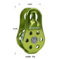 High-Altitude Traverse Pulley for Safe and Efficient Hauling