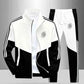 Men's Colorblock Tracksuit 2-Piece Set