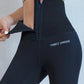 Plush Velvet High-Rise Tummy Control Leggings