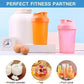 400ml Protein Shaker Bottle – BPA-Free Leakproof Mixer Cup