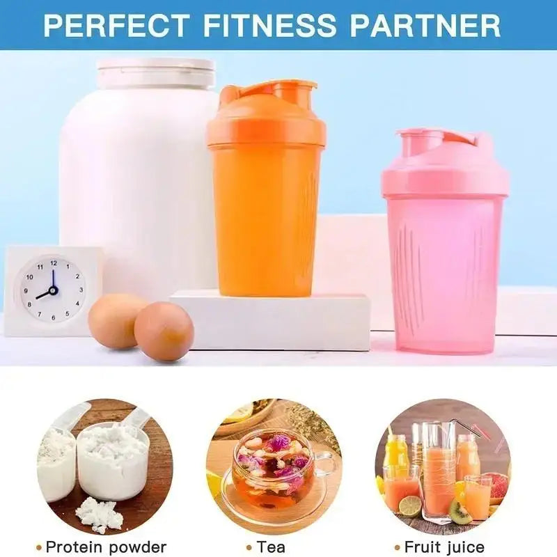 400ml Protein Shaker Bottle – BPA-Free Leakproof Mixer Cup